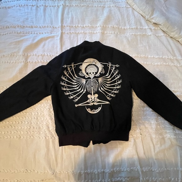 LF Carmar Embroidered Bomber Jacket - Picture 6 of 6
